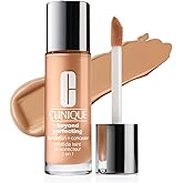 Clinique Beyond Perfecting Lightweight Liquid Foundation + Concealer For Dry Combination to Oily Skin Types | Full Coverage + Natural Matte Finish