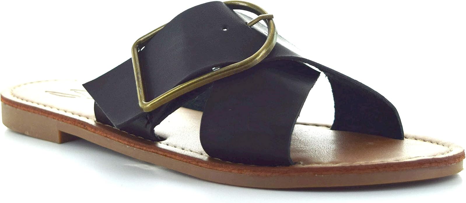 vegan slide sandals