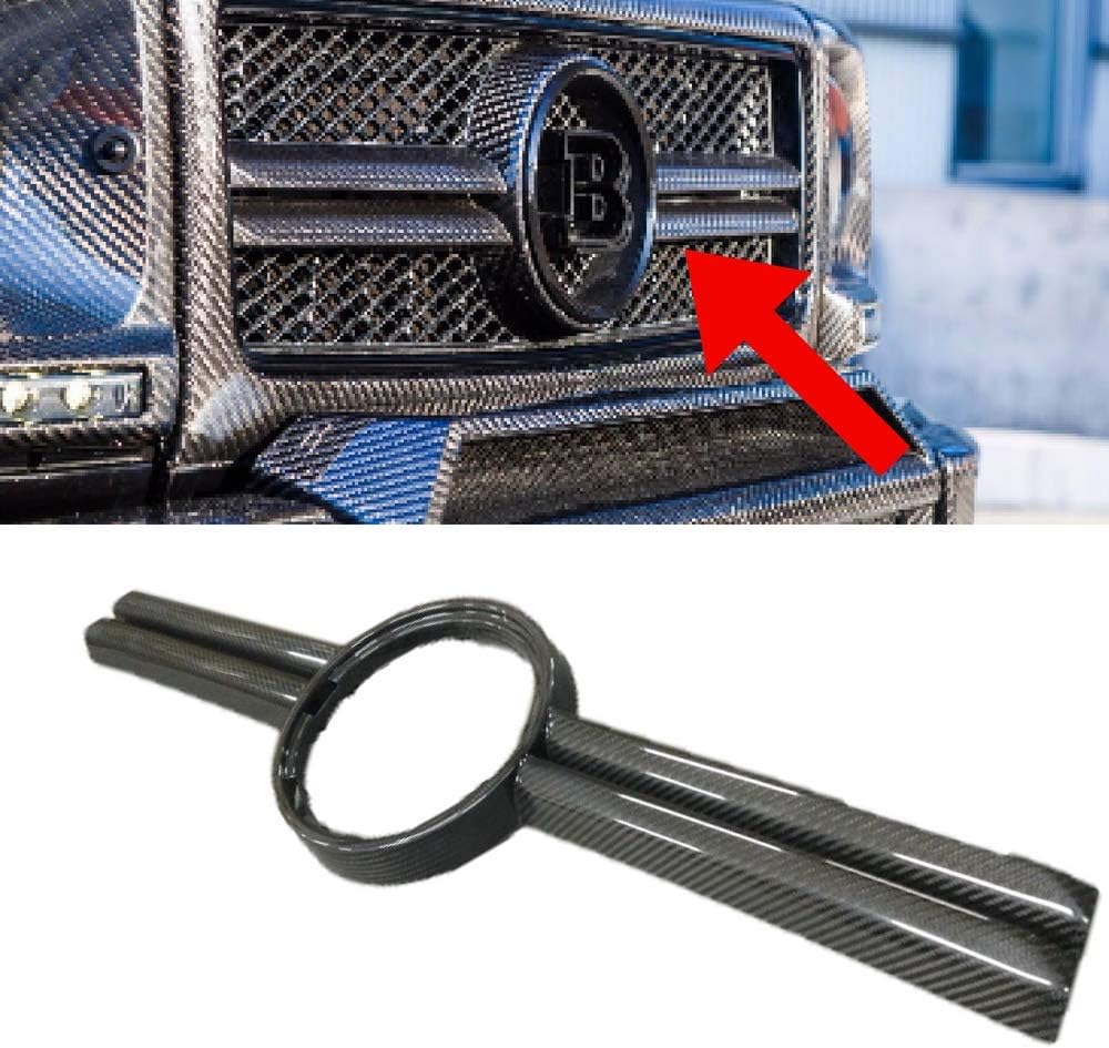 Carbon Fiber Grille Center Cover For Mercedes Benz G-Class W463, G63, G65 (BRABUS Style)
