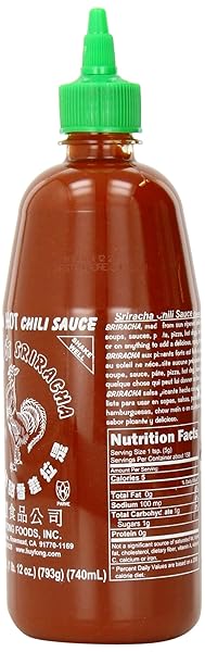 TUONG OT SRIRACHA HOT CHILI SAUCE 28OZ