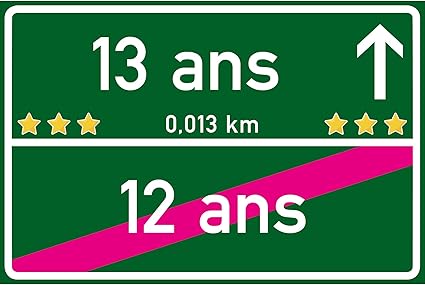 Vanva 13 Ans Panneau 13eme Anniversaire Decoration Panneau Fils Fille Idee Cadeau Jeune Fille Fete D Anniversaire Hommes Cadeau 13eme Deco De Fete Decor Pour Cabine Photo Vert Fonce Amazon Fr Cuisine Maison