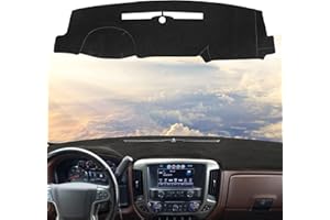 Dash Cover Fit for 2014-2018 Chevy Chevrolet Silverado/GMC Sierra 1500, 2019 Silverado 1500LD LT WT Custom, 2015-2019 GMC Sie