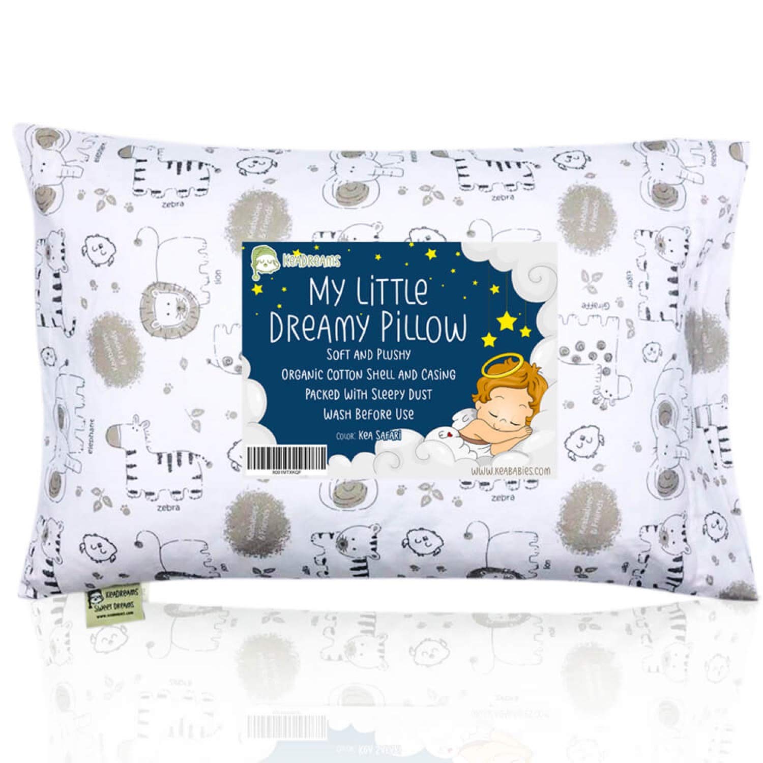 Amazon Com Toddler Pillow With Pillowcase 13x18 Soft Organic