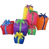 6 FT Lighted Christmas Inflatable Snowman Family with Penguins and Tree – Outdoor/Indoor Yard Blow-Up Holiday Decoration with Built-in LED Lights, Self-Inflating Blower & Weather-Resistant Material