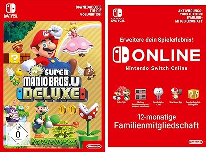 New Super Mario Bros U Deluxe [Switch Download Code] Switch