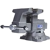 Wilton Reversible Bench Vise, 6-1/2" Jaw Width, 7-1/4" & 12-3/4" Jaw Opening, 4" Throat (Model 4650R)
