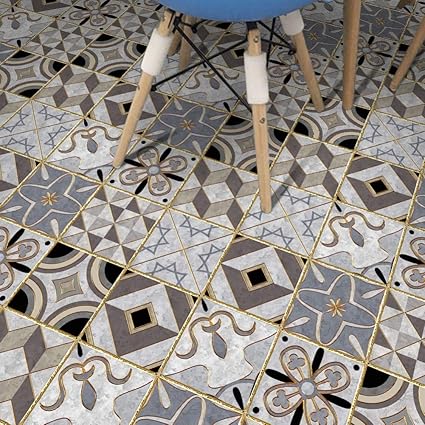 20X100Cmx5 3D Flor Azulejo Arte Etiqueta De La Pared Calcomanías De