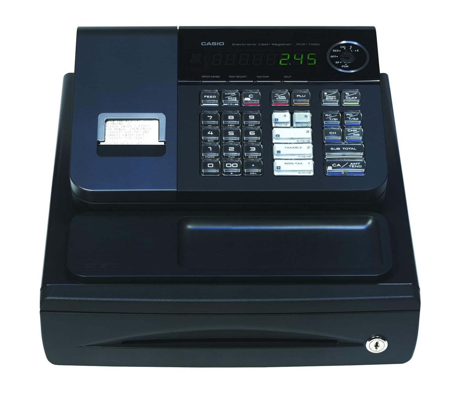 Amazon.com : Casio PCR-T280 Electronic Cash Register : Casio Cash Register :