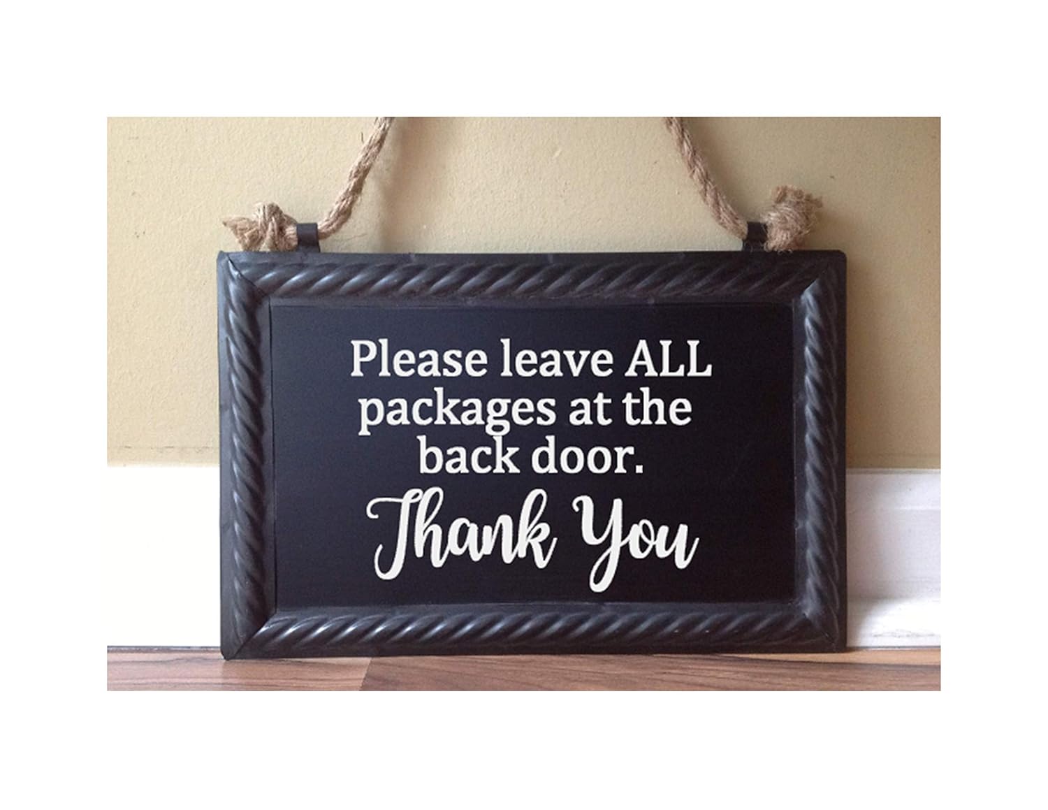 Please leave a like. Leaving door. customs sign. please leave by 9. don&#039;t bother door sign.