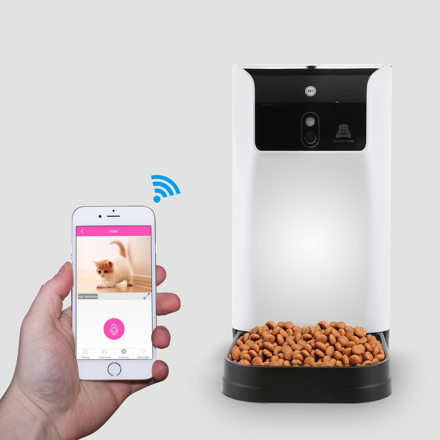 homdox automatic pet feeder manual