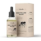Beef Tallow For Skin – Grass-Fed, with Shea Butter, Manuka Honey & Mel – Anti-Aging Moisturizer for Wrinkles, Hydration & Collagen Boost – Natural for All Skin Types - Jasmine Scent – 60ml Serum