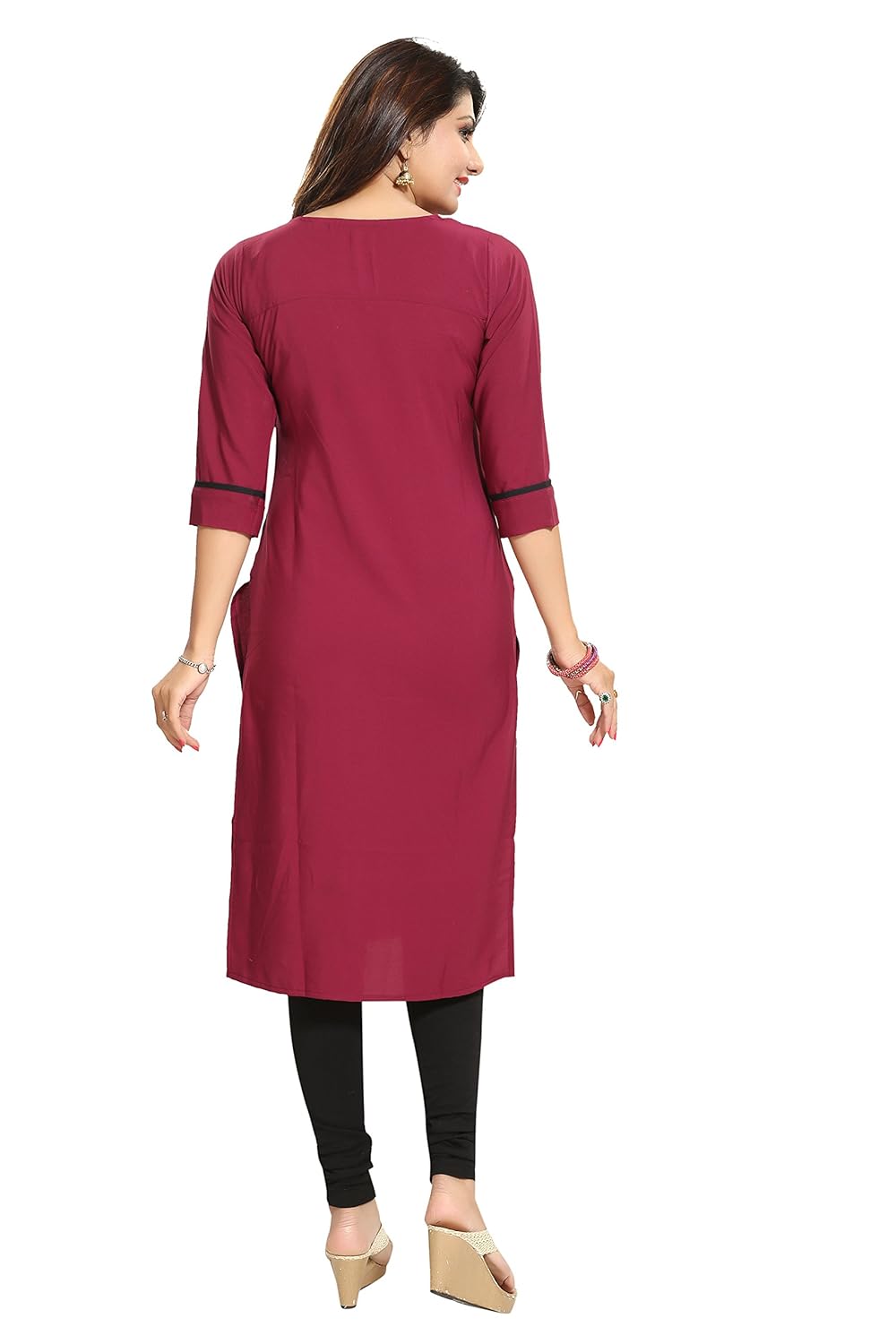 alc creation women's crepe kurta