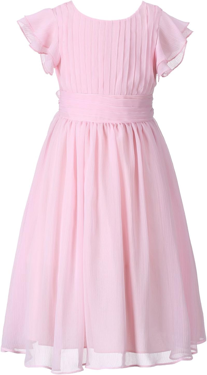 Happy RoseChiffon Prom Party Dresses Bridesmaid Dress Flower Girl's Dress