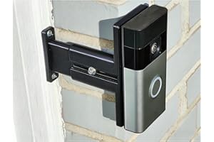 Doorbell Extension Mount for Ring Battery Doorbell Latest Generation, Extender with Cable Management Hole, Suitable for Left-