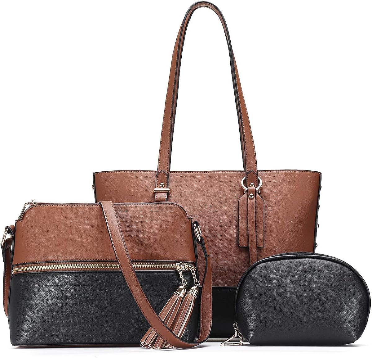 Shoulder Bag Handbags for Women Fashion Tote Bags Satchel Purse Set Hobo bag 3pcs