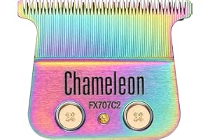 GOTTOG FX707C2 Replacement Blades for All FX787 & FX726 Trimmers, GOTTOG Zero-Gapped Replacement Blades Compatible with Barberology Trimmer Blades (FX707C2) - Mulitcolor