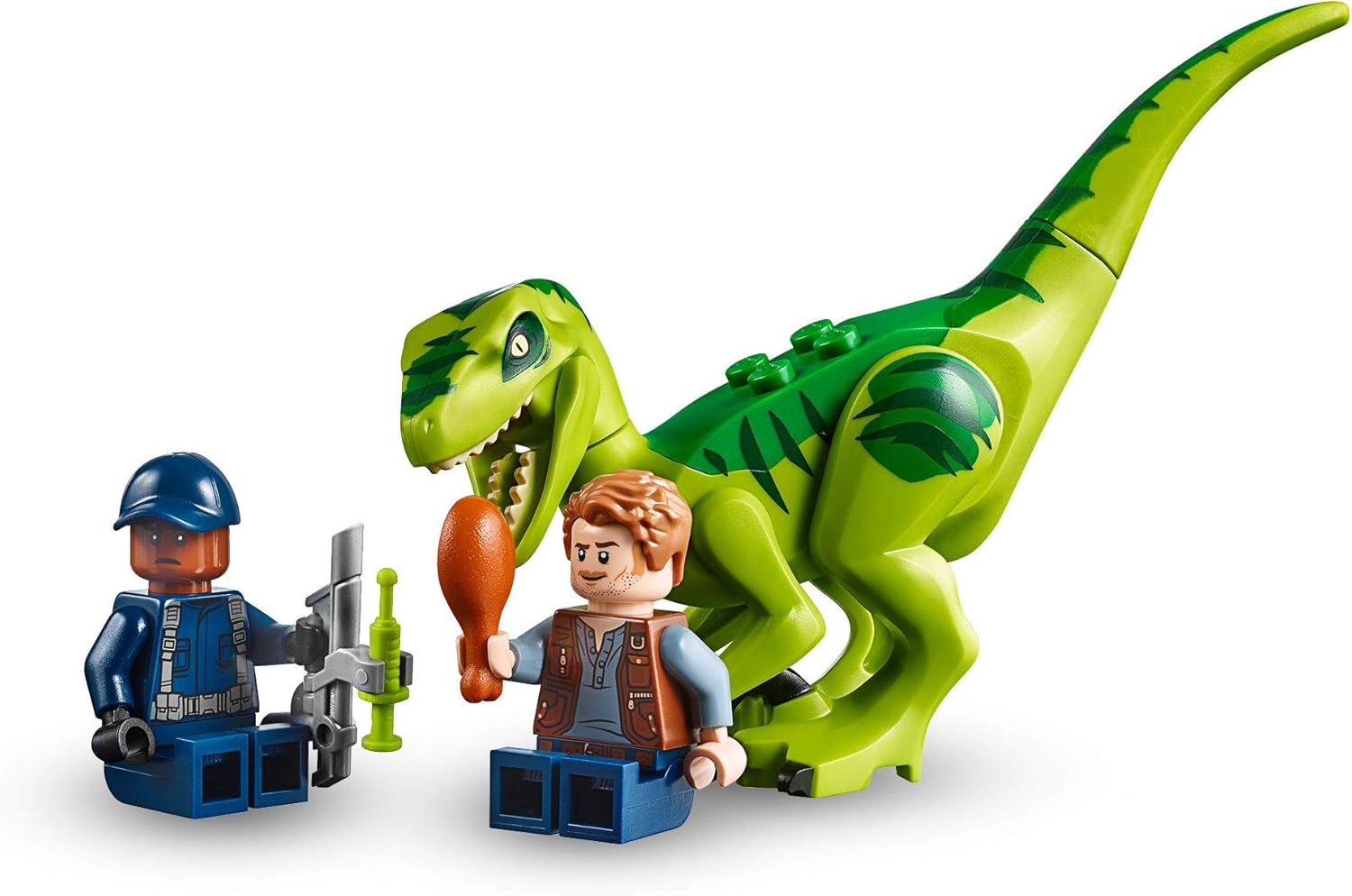 lego 10757 juniors jurassic world raptor rescue dinosaur toy