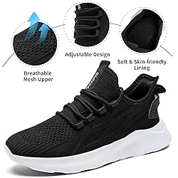 Mens Running Shoes Tennis Sneakers Walking Slip on