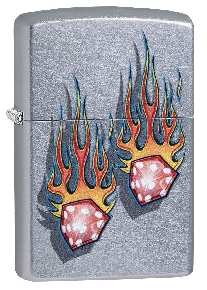 Zippo 60004135 Flaming Dice Design