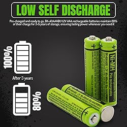 RocketBus 4 BK-40AAABU 1.2V 400mAh Ni-MH