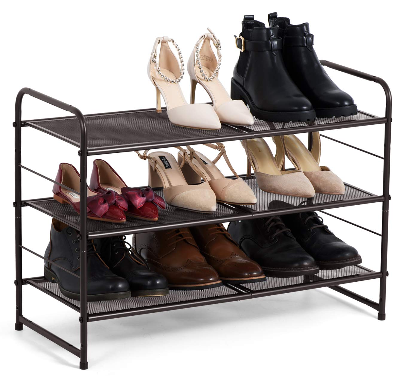 Best shoe rack metal bronze