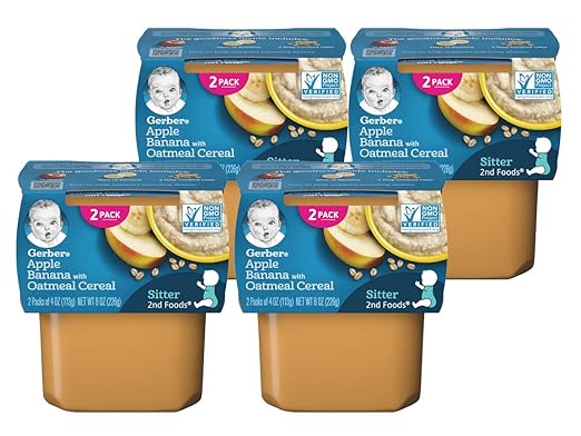 gerber apple banana oatmeal cereal