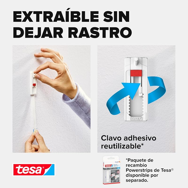 Clavos ajustables para papel pintado y enlucido - 1 kg - 4 uds.