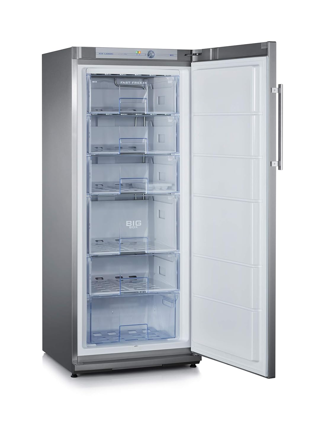 Severin KS 9798 Congelador Vertical, 196 L, Acero inoxidable ...