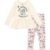 Bluey Girls T-Shirt and Leggings Outfit Set Toddler to Big Kid Sizes (2T - 10-12)