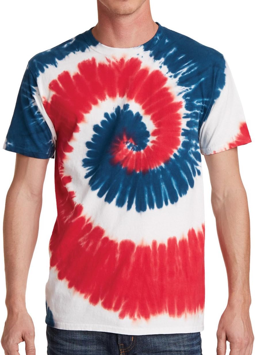 GoldenGateTees Tie Dye Style T-Shirts for Men and Women - Fun & Multi Color