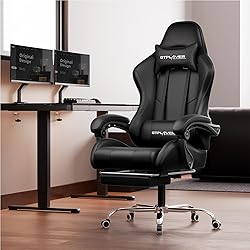 GTPLAYER Gaming Chair, Computer Chair with Footrest