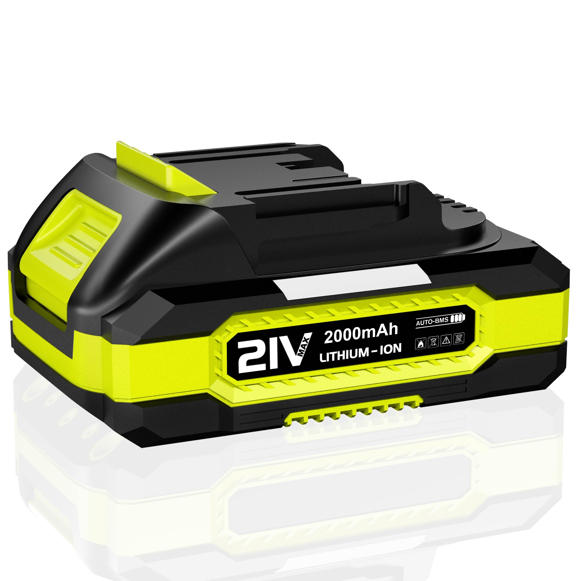 EWORK 21V Max 2.0Ah Lithium-Ion Battery for 20V Max and 21V Max Series ...