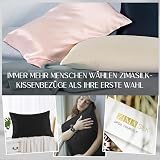 ZIMASILK 100% Mulberry Silk Pillowcase 19 Momme 40x80 cm Black view 7