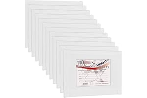 U.S. ART SUPPLY US Art Supply 5 X 7 inch Professional Artist Quality Acid Free Canvas Panels 12-Pack (1 Full Case of 12 Single Canvas Panels)