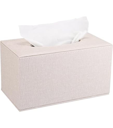 小物 HUMAN MADE Tissue Box Grey Amazon.com: Sumnacon Square Linen Tissue Box Cover - Stylish