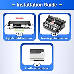55B1H00 Toner Cartridge Black High Yield with Chip
