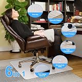 Trintion Office Chair Mat for Carpet 90x120cm PVC Non-Slip Waterproof view 5