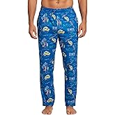 Funky Junque Men’s Funny Pajama Pants – Soft Lounge Sleep Novelty PJ Bottoms with Deep Pockets, Great for Men