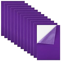 Morcheiong 12 Pcs Self Adhesive Felt Sheet Soft