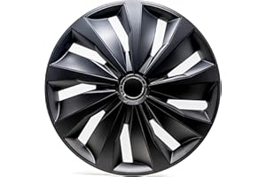 Alpena Action Vehicle Wheel Covers, Premium European-Made Rim Covers with 3-Step Retention System, Durable Hub Caps Fits Most