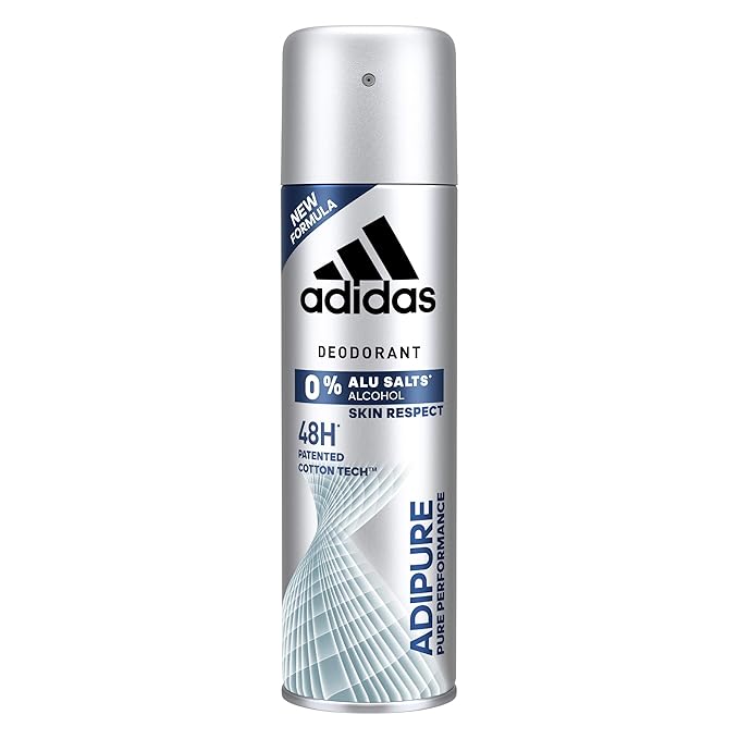 Adidas Déodorant Adipure 200ml Lot de 4 Amazon.fr BeautÃ© et Parfum