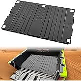 CUSAUTV UTV TPE Bed Mat Liner Compatible with 2021-2025 Honda Pioneer 520 Accessories Rubber Cargo Bed Mat Slush Liner All Weather Protection