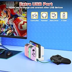 Charging Dock Compatible with Nintendo Switch