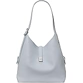 kate spade new york womens Deco Pebbled Leather Large Shoulder Bag