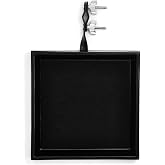 Gibraltar Small Accessory Table Tray with Clamp,12 x 12" Padded Surface with Raised Edges, Attaches Securely to Cymbal Stand or Rack Bar, Ideal for Drum Tools Electronics &amp; Essentials (SC-SAT)