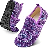 Spesoul Slippers for Women Men Furry Indoor House Shoes Soft Rubber Sole Slipper Socks Slip On House Slippers for Bedroom Home Office Travel Yoga
