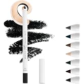 Lamel No Smudge Waterproof Gel Eyeliner Pencil &ndash; Deep Black | 10-Hour Wear, Sharpenable, Contact Lens Friendly, Vegan &ndash; Creamy &amp; Sweat Proof Black Eyeliner &ndash; Highly Pigmented (401)