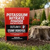 Outlaw X 99% Pure Potassium Nitrate Powder, Tree Stump Remover Water Soluble, 2 lb Net Weight