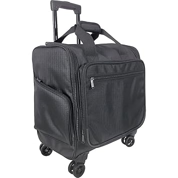 Netpack Travel Wheeled Underseat Tote Black #underseat #carry #on #bag  Netpack Travel Wheeled Underseat Tote Black