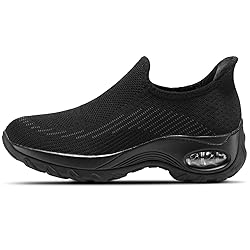 STQ Womens Slip on Walking Shoes Air-Cushion